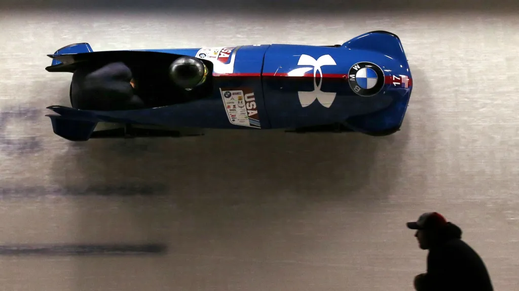 Dvojbob Američana Codieho Bascuea