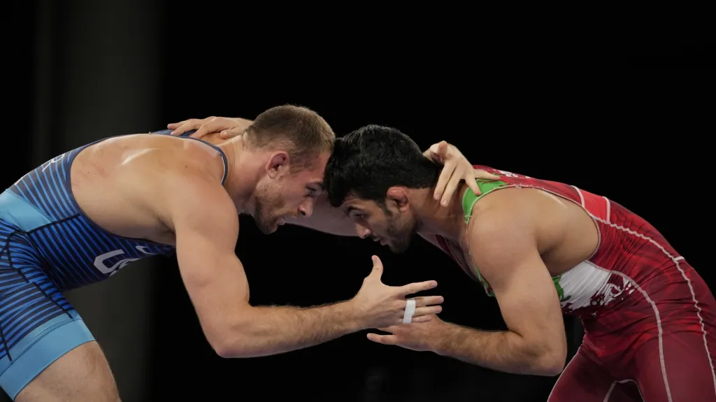 David Taylor ve finále olympijského turnaje 