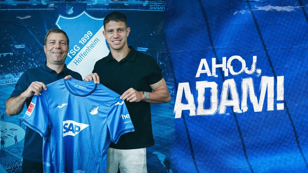 Adam Hložek už patří Hoffenheimu