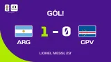 Lionel Messi otevřel skóre proti Kapverdám
