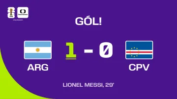Lionel Messi otevřel skóre proti Kapverdám