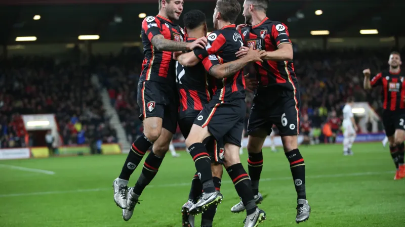 Slavící hráči Bournemouthu