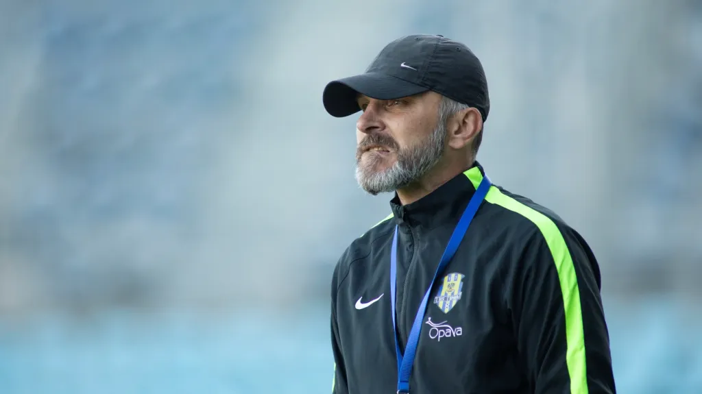 Trenér Opavy Roman Skuhravý