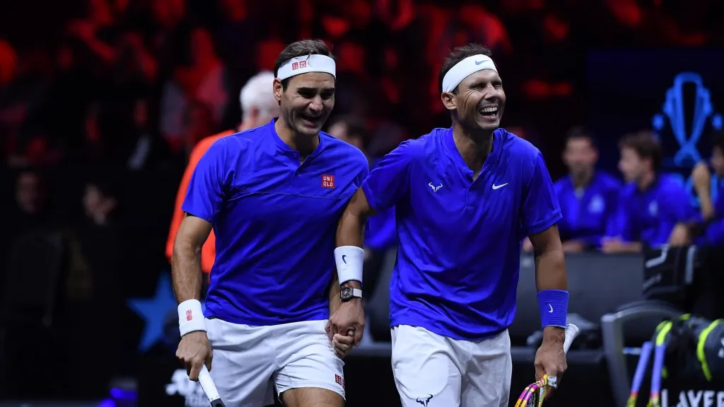 Roger Federer a Rafael Nadal