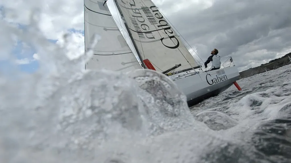 Milan Koláček na své jachtě