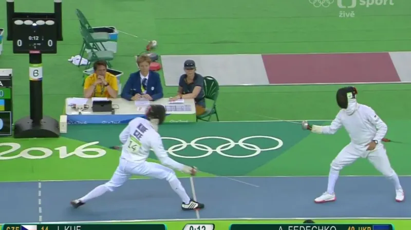 Svoboda s Kufem zahájili šermem moderní pětiboj