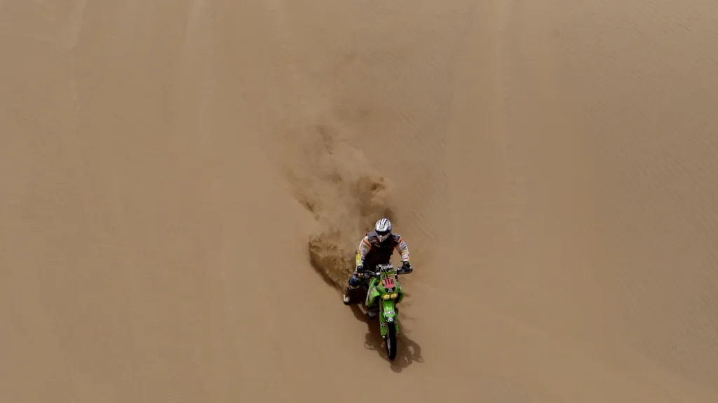 Roman Krejčí na Dakaru