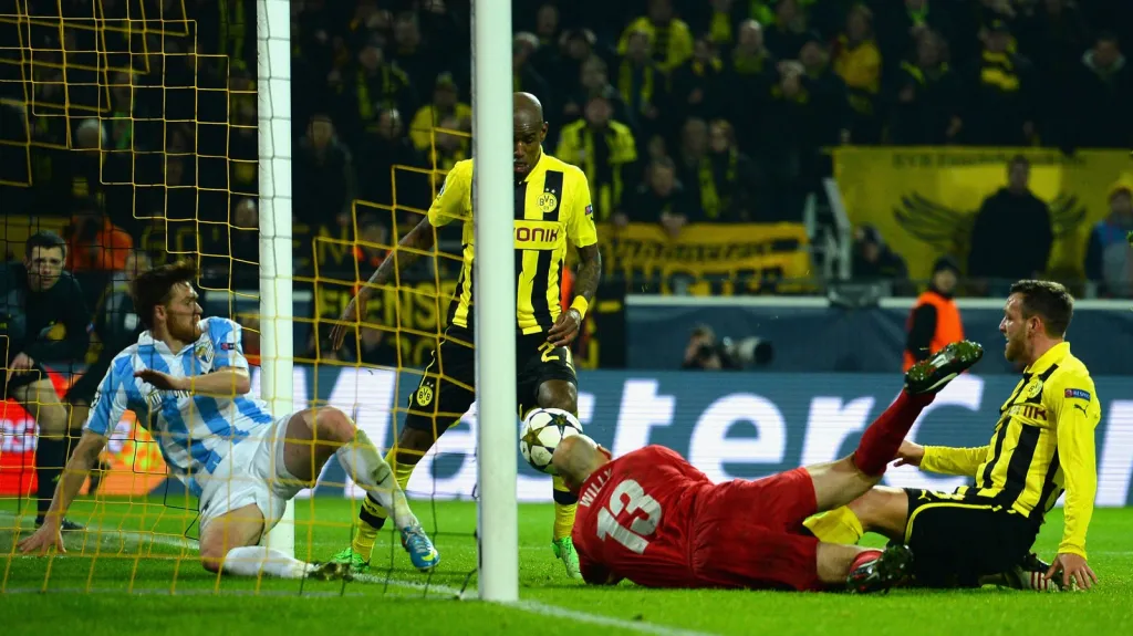 Utkání Borussia Dortmund - Málaga CF