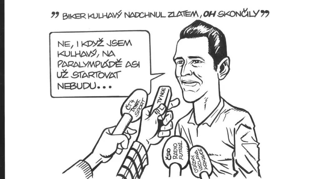 "Biker Kulhavý nadchnul zlatem"