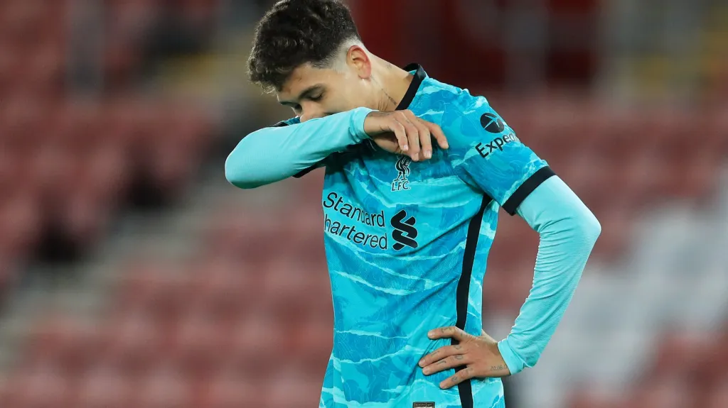 Zklamaný Roberto Firmino z Liverpoolu