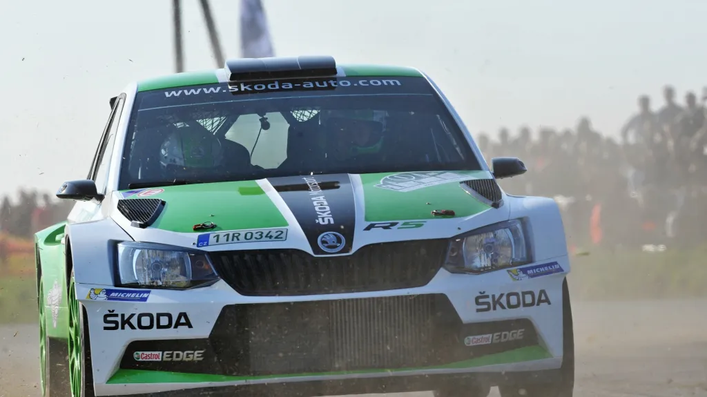 Posádka Jan Kopecký, Pavel Dresler a model Fabia R5