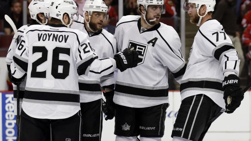 Radost hokejistů Los Angeles