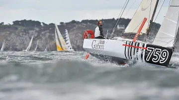 Milan Koláček na své jachtě