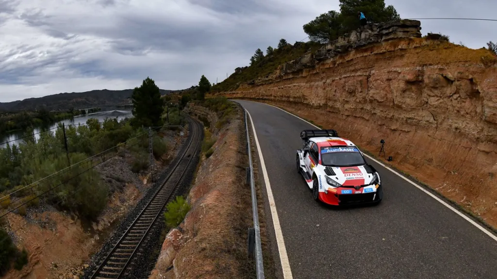 Sebastien Ogier během Katalánské rallye