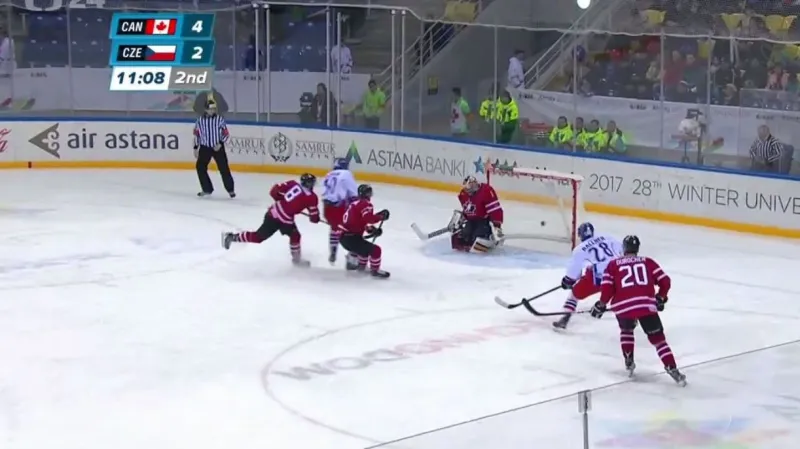 Hokejistům na univerziádě těsně unikly bronzové medaile