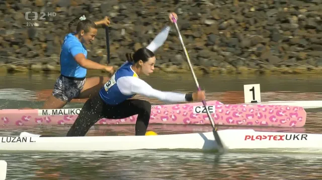 Finále Martiny Malíkové (C1 na 500 metrů)