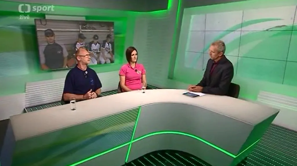 Hosté Sportovních zpráv: Gabriel Waage a Lucie Čubíková