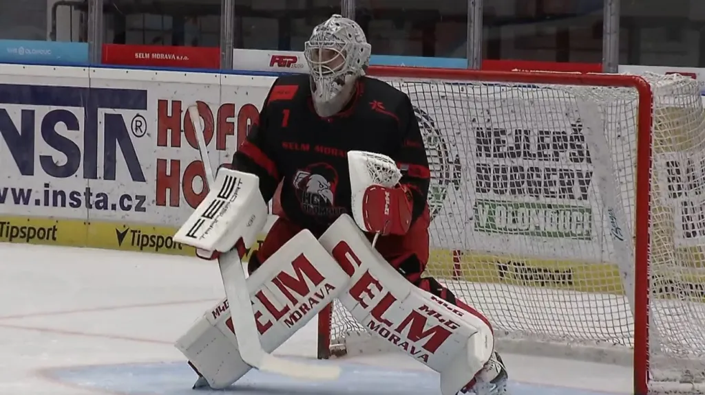 Matěj Machovský v dresu Olomouce