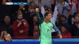 Gól v utkání Chorvatsko - Portugalsko: Quaresma 0:1 (117. min.)