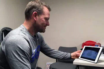 Petr Jaroš k přípravě brankářů využívá moderní technologie