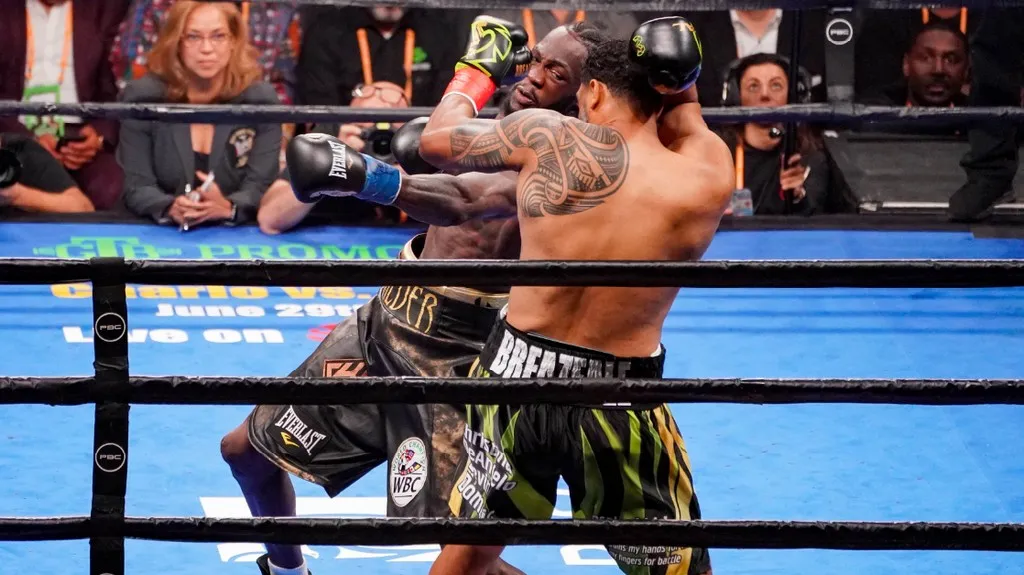 Souboj Wilder - Breazeale