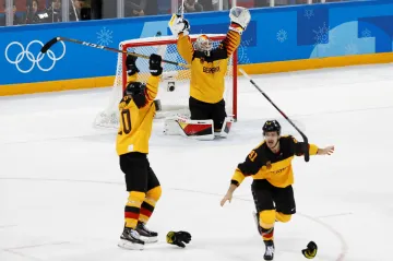 Německá radost po vítězství nad Kanadou