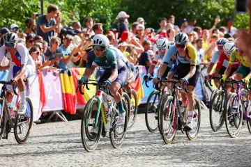Julia Kopecký v olympijském silničním závodě