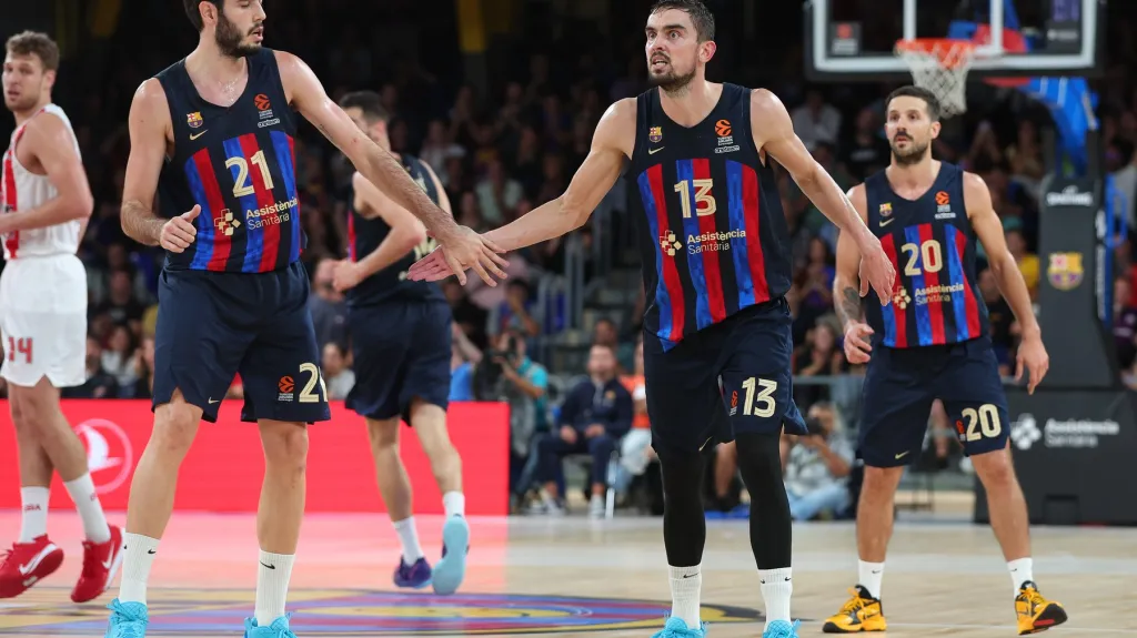 Tomáš Satoranský v dresu Barcelony