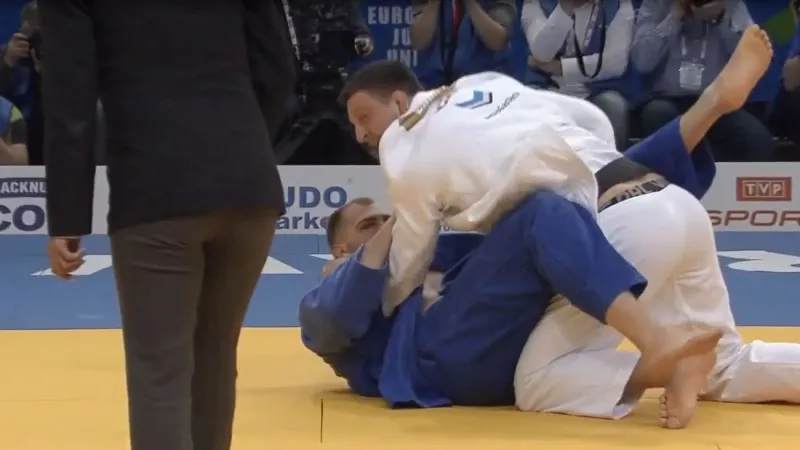 Bronzový souboj Lukáše Krpálka na ME