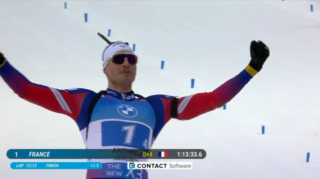 Sestřih štafety biatlonistů SP v Anterselvě