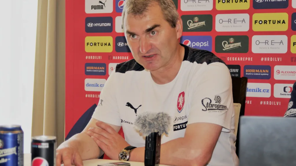 Trenér jednadvacítky Jan Suchopárek