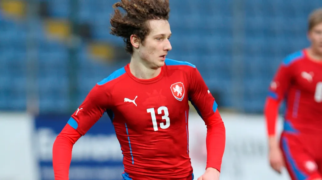 Alex Král v dresu české reprezentace 