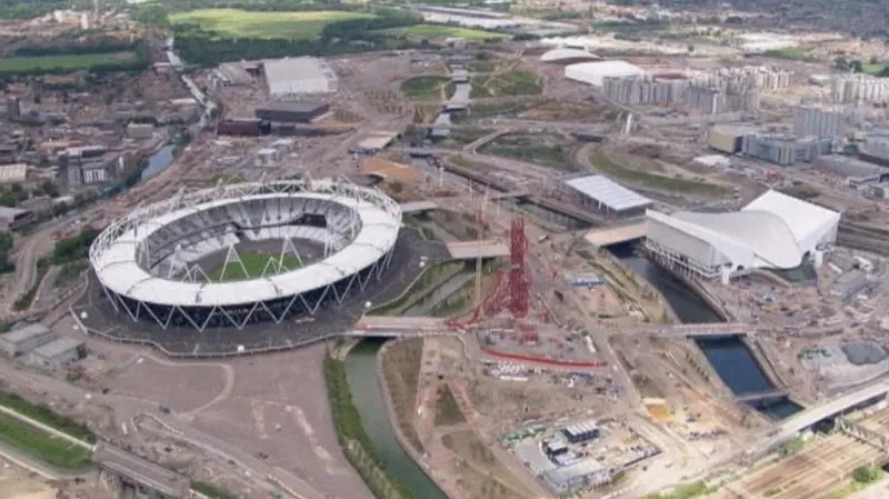 Olympijské centrum v londýnském Stratfordu