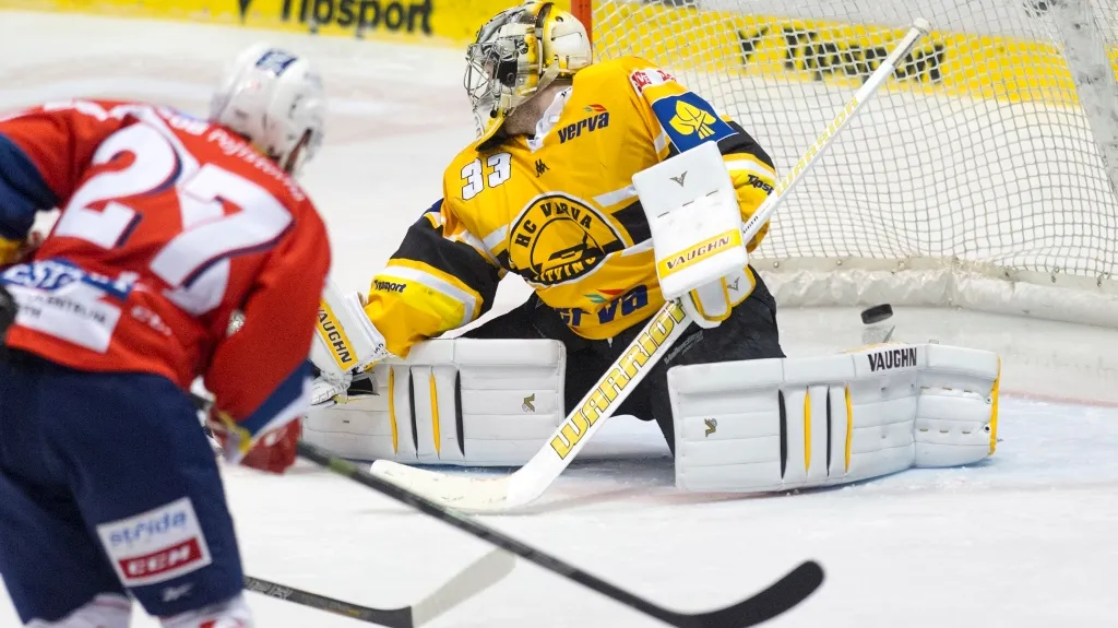 Tomáš Kaut střílí rozhodující branku