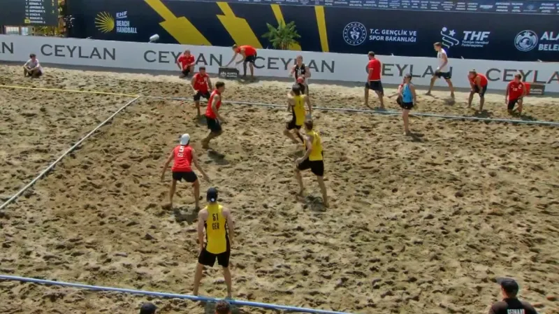 Česká reprezentace podlehla na ME v plážové házené Německu i Portugalsku