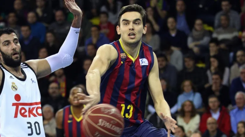 Tomáš Satoranský v dresu Barcelony