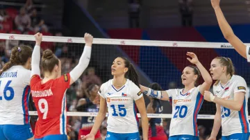 Záznam utkání Ligy národů žen Bulharsko – Česko