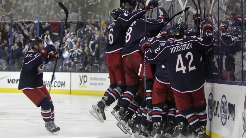 Radost hráčů Columbusu