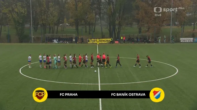 Sestřih utkání FC Praha – Baník Ostrava
