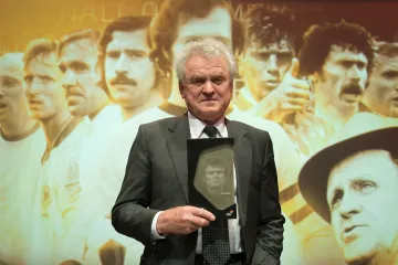 Sepp Maier v roce 2019 při vstupu do Síně slávy německého fotbalu