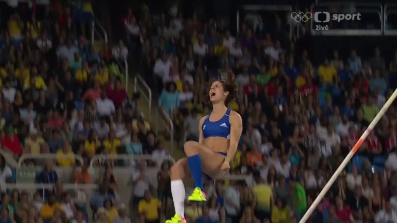 Zlatý pokus tyčkařky Stefanídiové