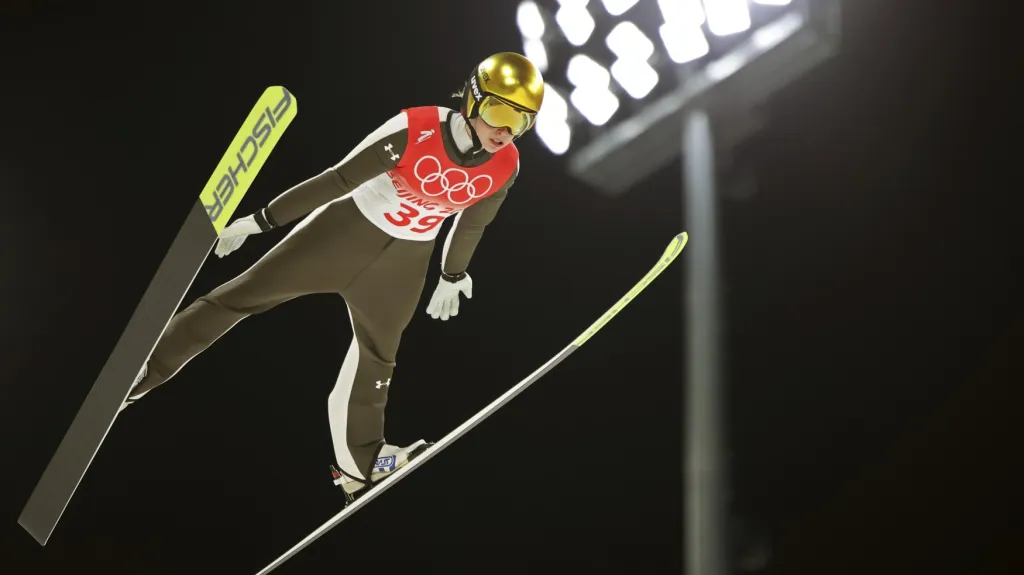 Urša Bogatajová na Hrách v Pekingu