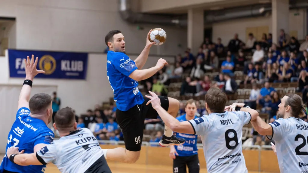 Čtvrtfinále házenkářů Brno – Lovosice