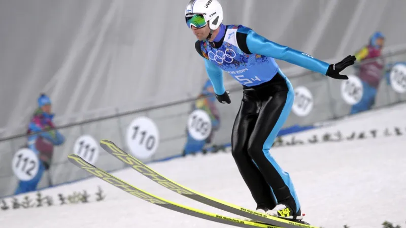 Janne Ahonen v závodě družstev