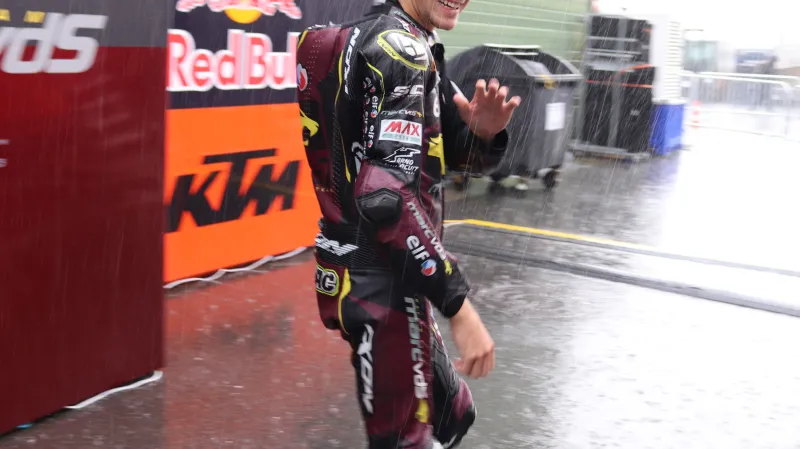 Filip Salač během tréninku na GP v Brně