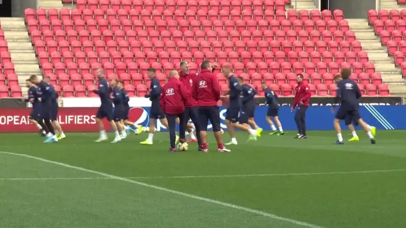 Fotbalisté hlásí před Anglií: Nepůjdeme si to jen užít