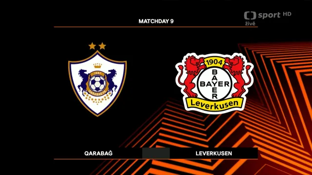 Sestřih utkání Karabach – Leverkusen
