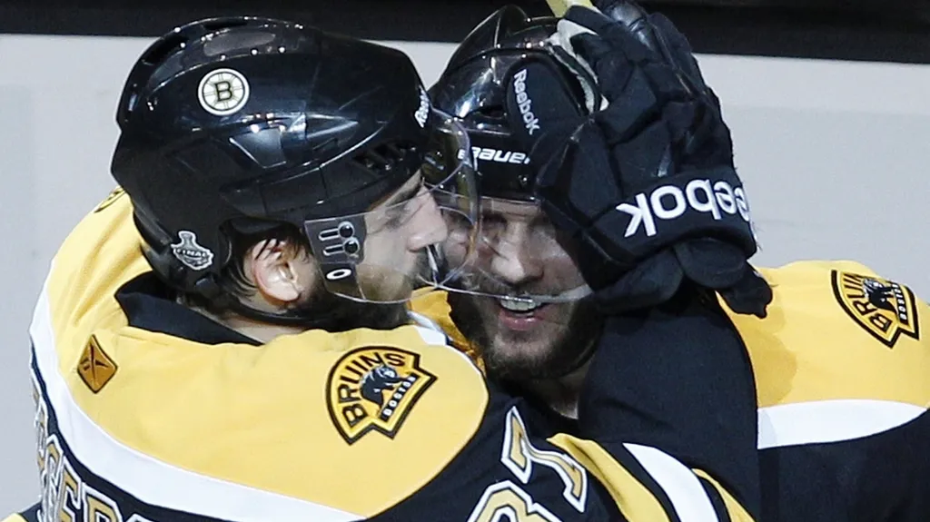 David Krejčí se raduje z branky