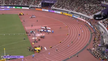 Finále smíšených štafet na 4x400 metrů