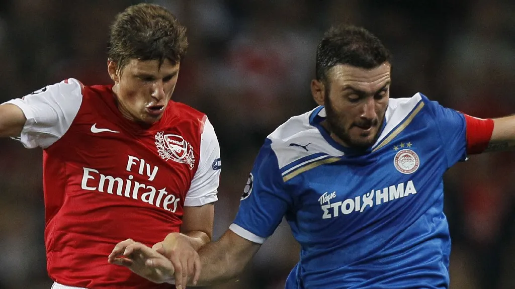 Utkání Arsenal - Olympiakos